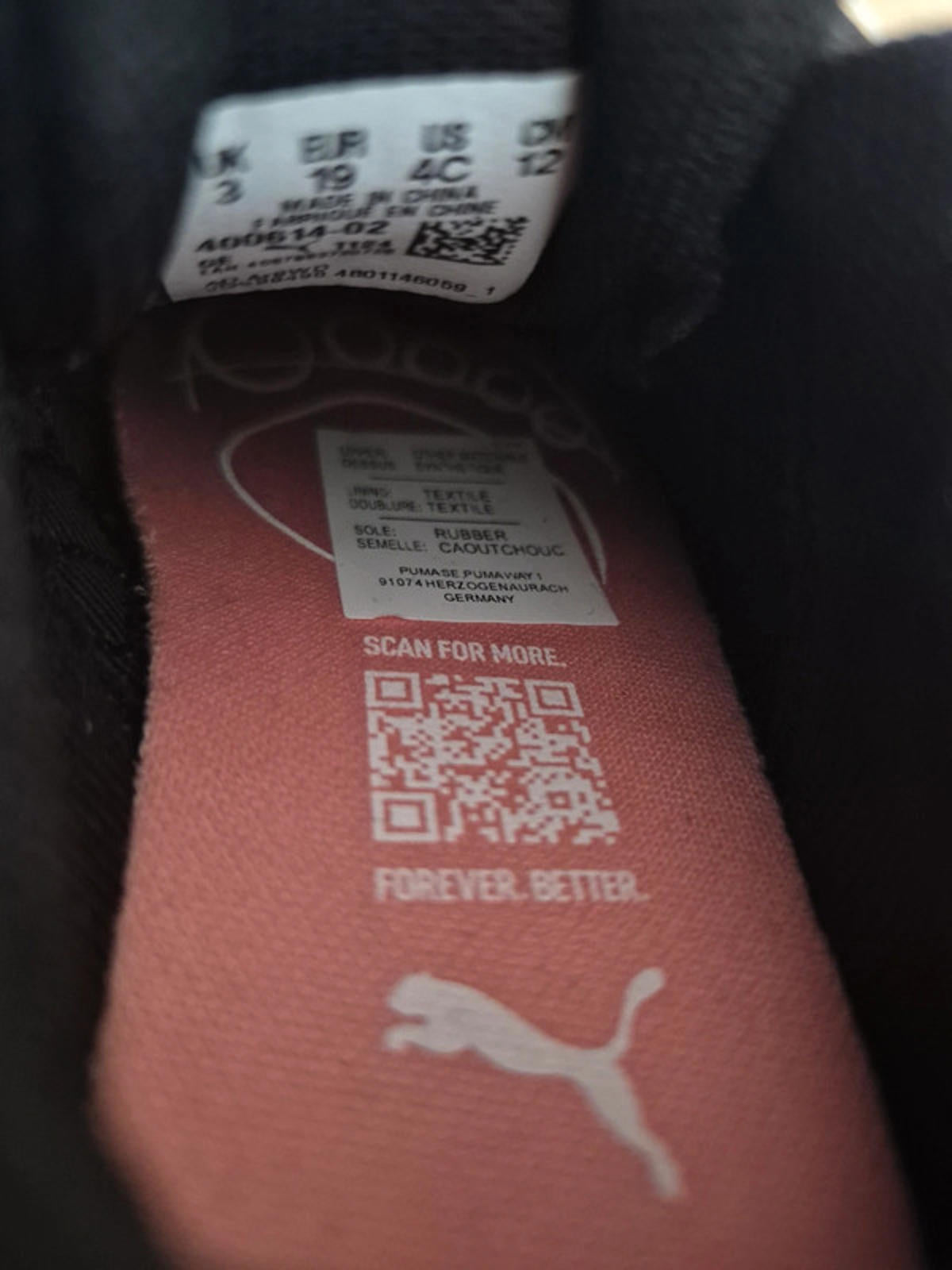 Puma inspired - UK kids 3