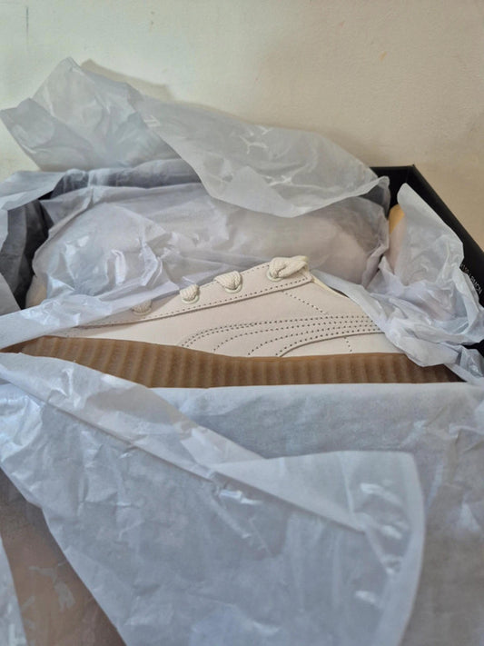 Puma Fenty in Warm White, UK 5 rrp £120