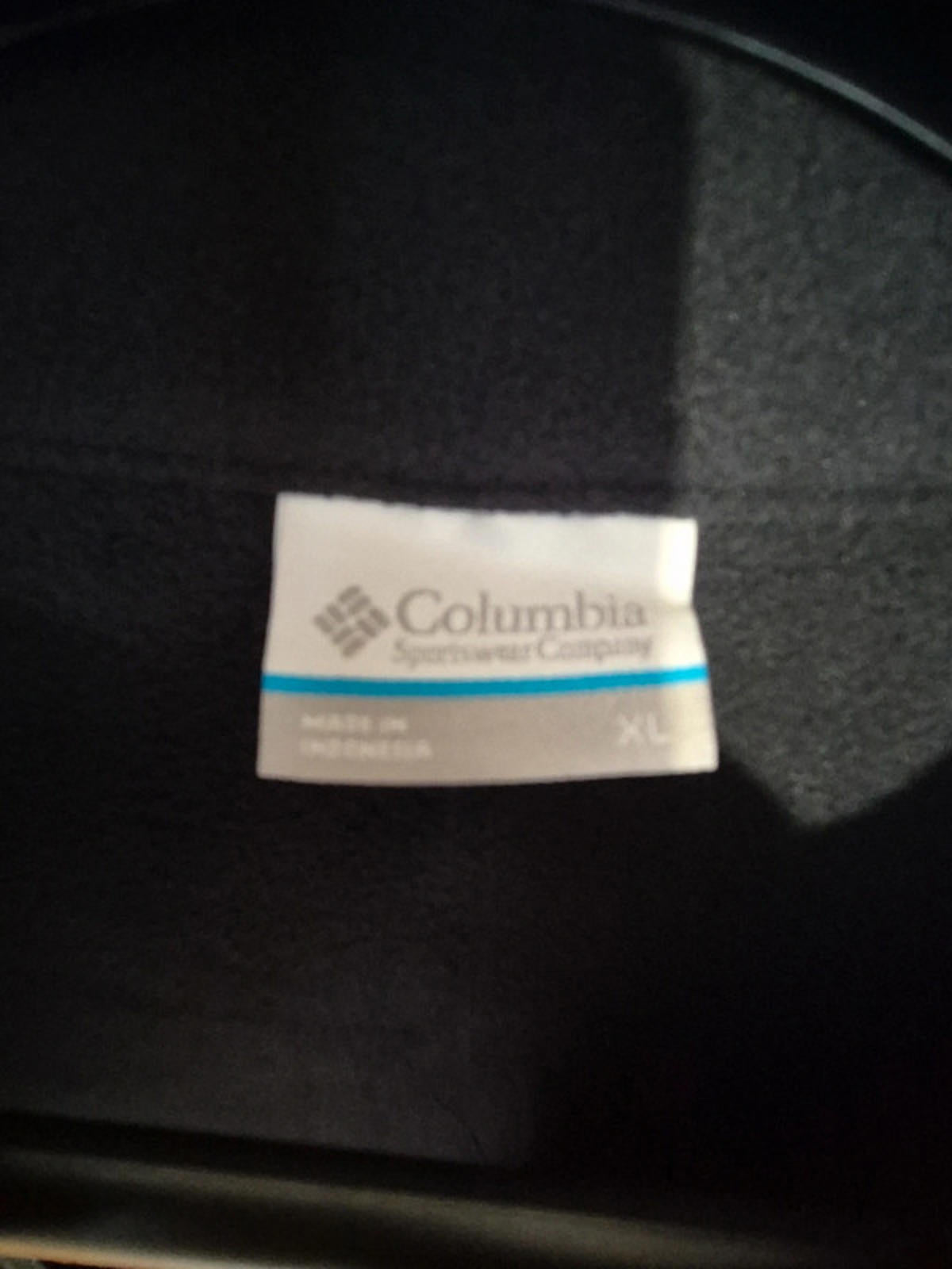 Columbia Fleece Falls in Black XL new, RRP £45