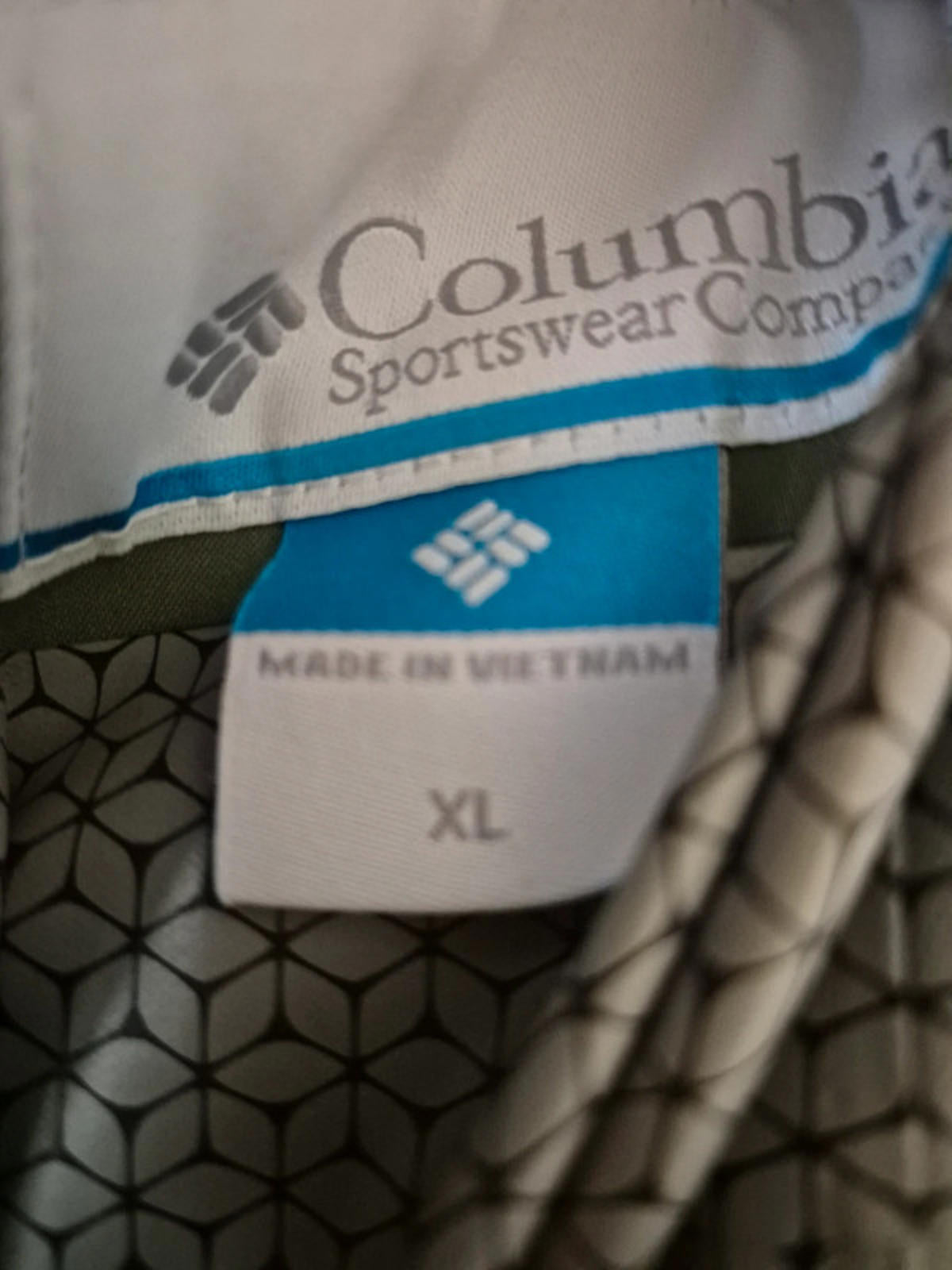 Columbia mens XL Staydry FS Jacket - Green