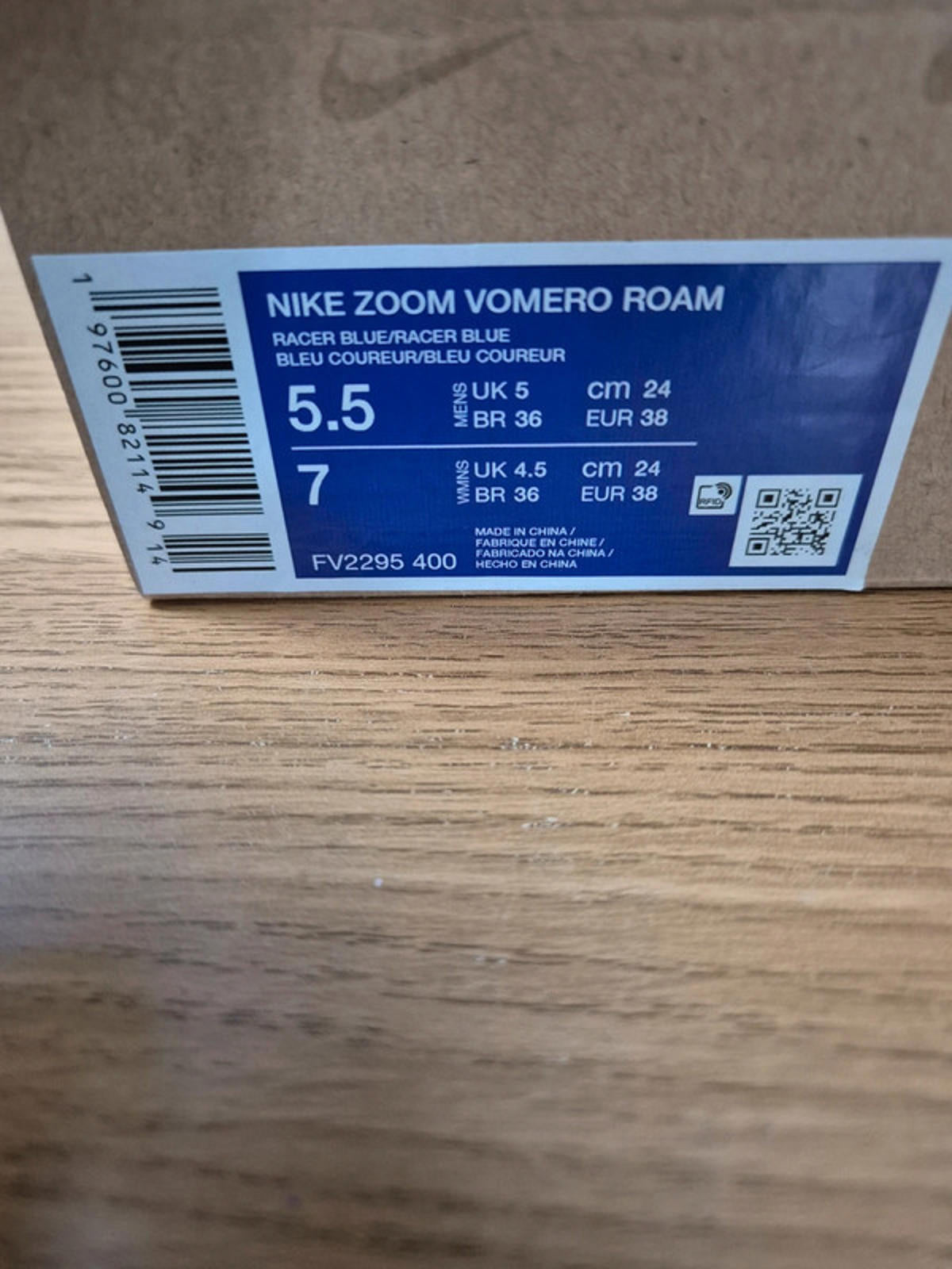 Nike Zoom Vomero Roam UK 5 - Premium Trail Running Shoes