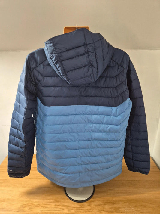 Columbia M White out FS hooded Jacket blue