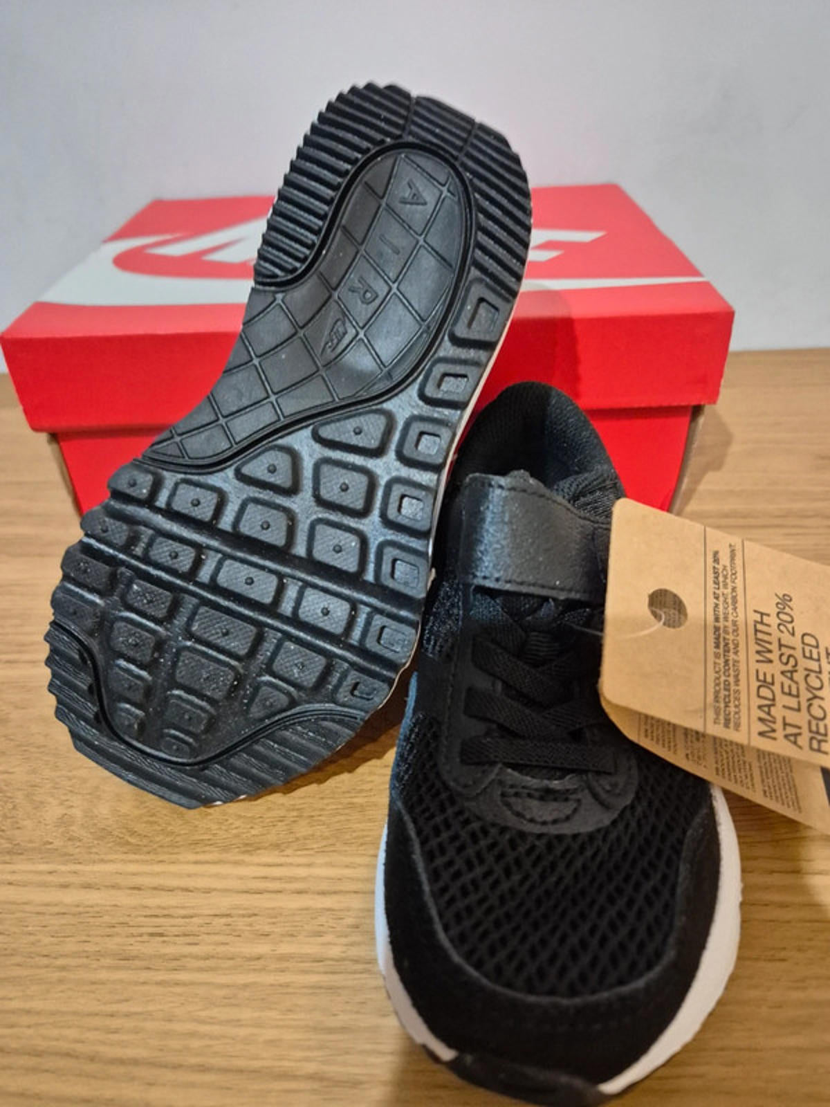 Nike Air Max kids UK 10 Black