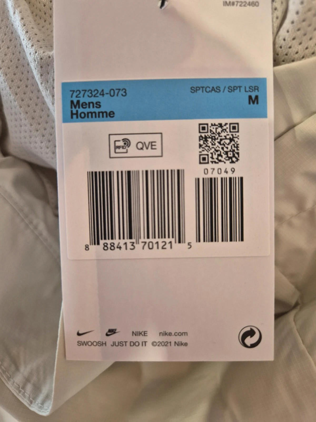 Nike WindRunner uk M beige/White rrp £89.99