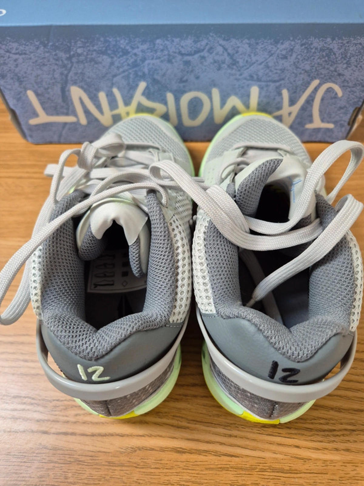 Nike JA 1 Runners UK 4 Grey Cyber - Granite