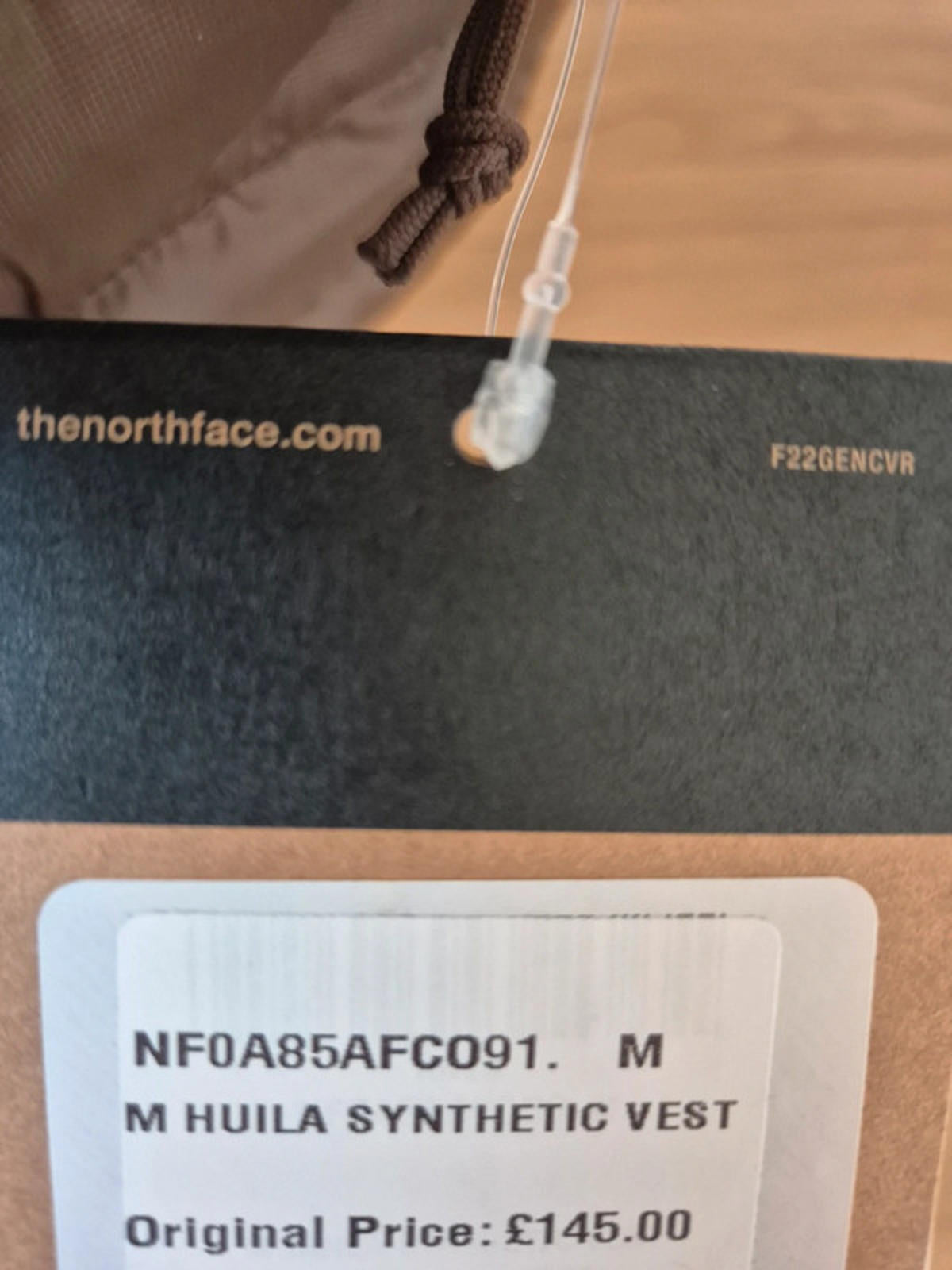 The North Face Brown Gilet Medium rrp £145