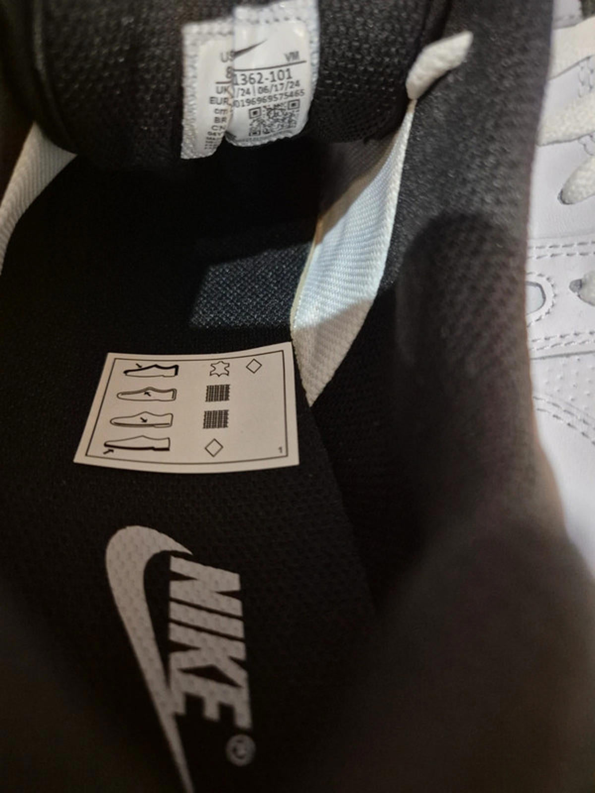 Nike Full Force Lo uk 7 white