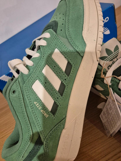 Adidas drop step low UK 8.5 green 💚