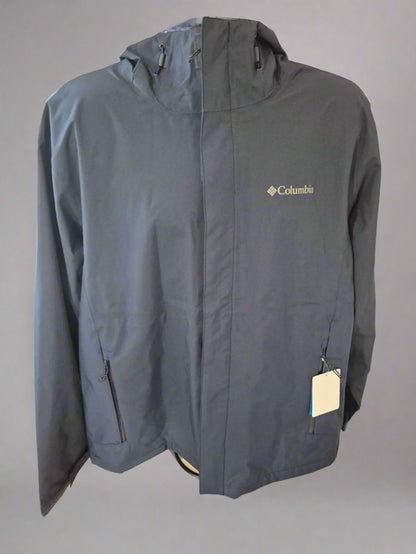 Columbia staydry mens XL lined coat - Navy