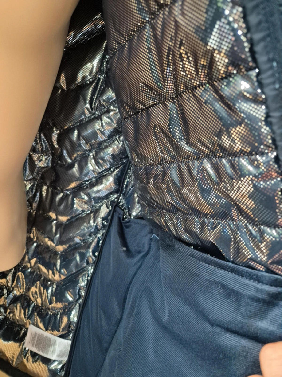 Columbia M White out FS hooded Jacket blue