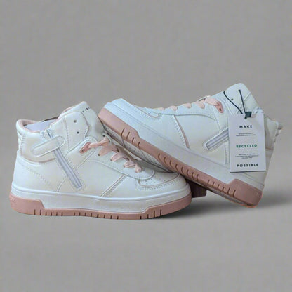 Tommy Hilfiger White Mids, Zip UK 1