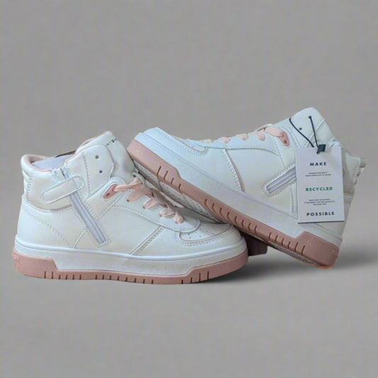 Tommy Hilfiger White Mids, Zip UK 1