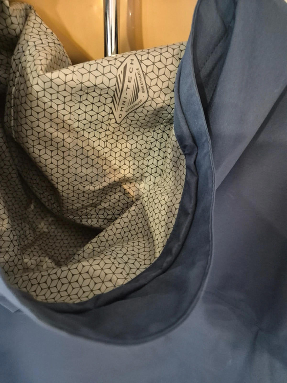 Columbia staydry mens XL lined coat - Navy