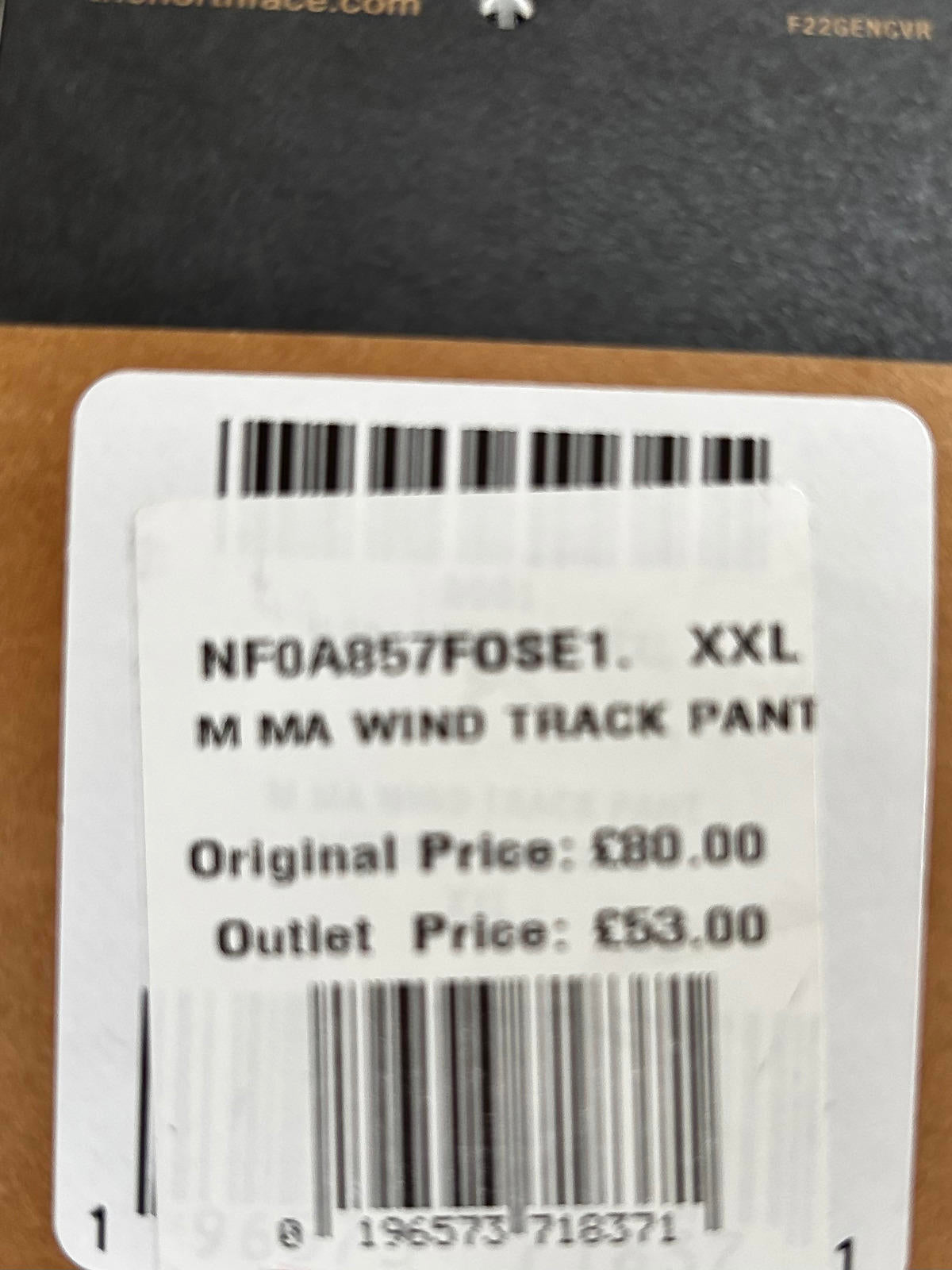 The North Face Men's Casual Pants - Dark grey - XXL