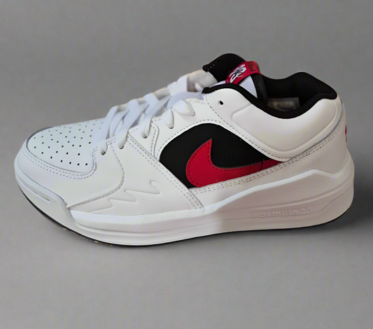 Nike Jordan Stadium 90White Black Gym Red
Size 5