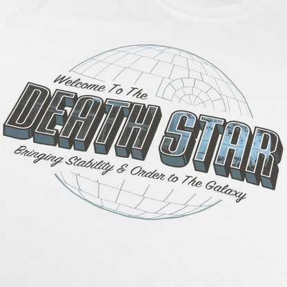 Star Wars Welcme To The Death Star white T-shirt