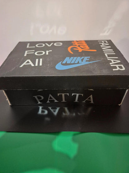 Nike Air max 1 / P Metallic Silver/ Rush Maroon UK 7.5