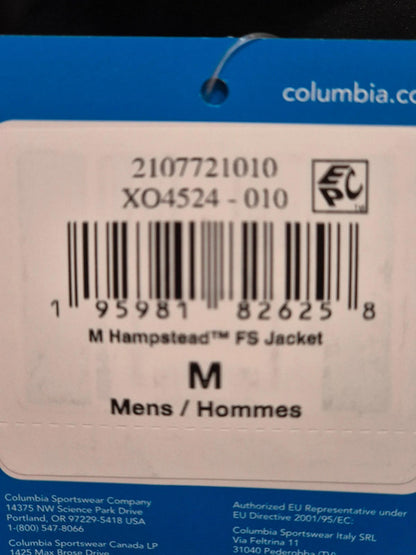 Columbia Hampstead FS Jacket uk M grey and Black