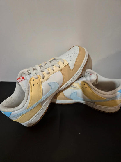 Nike Dunk Low NN UK 8.5 Summit White/Glacier Blue - Classic Basketball Sneakers