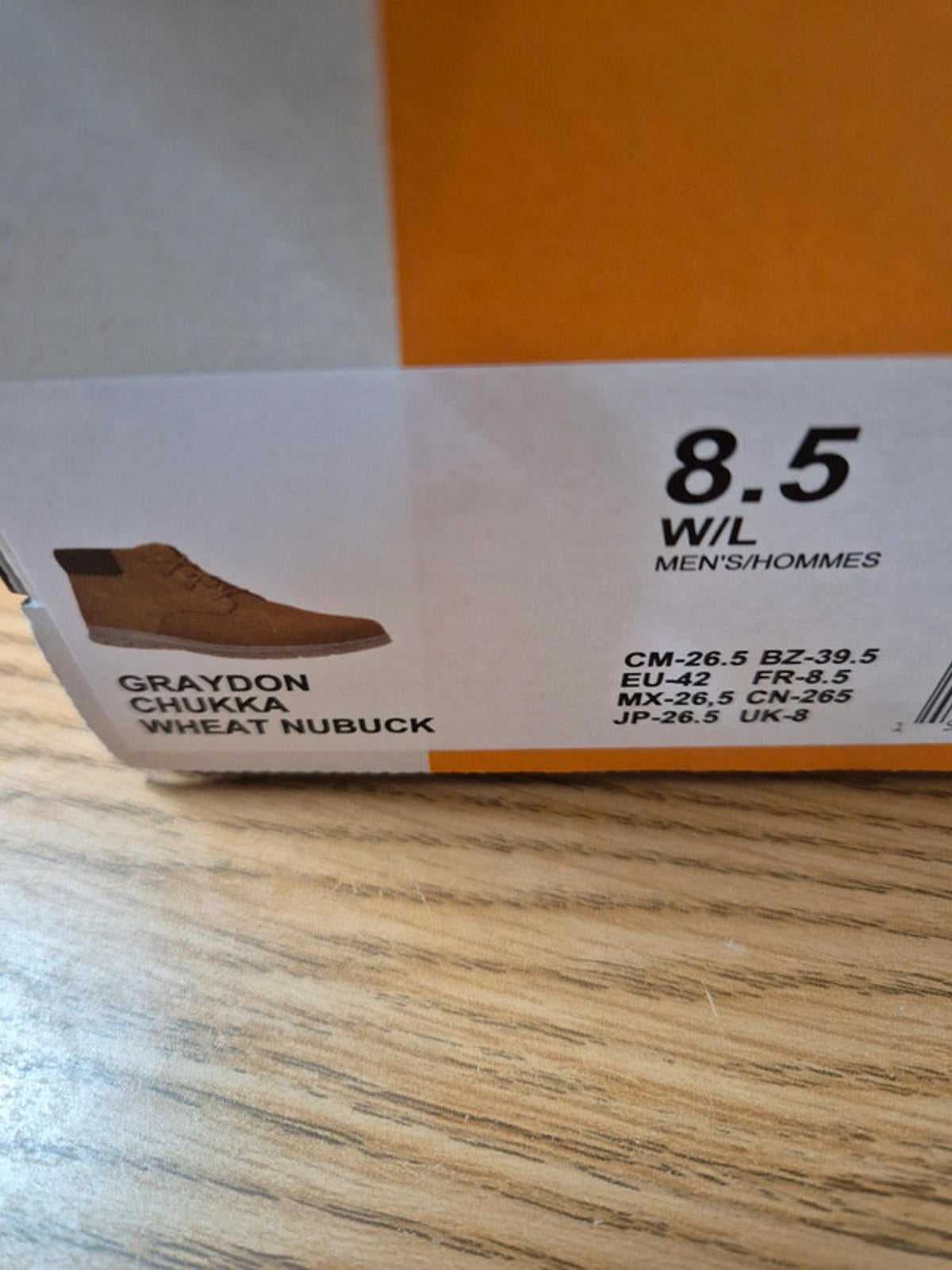 Timberland Graydon Chukka Wheat Nubuck