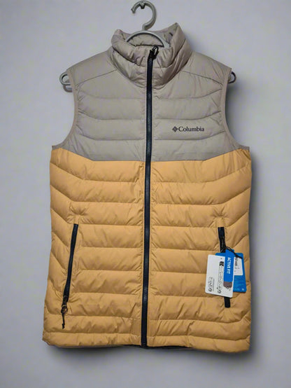 Columbia Omni-Heat Gilet,  Grey/Yellow UK