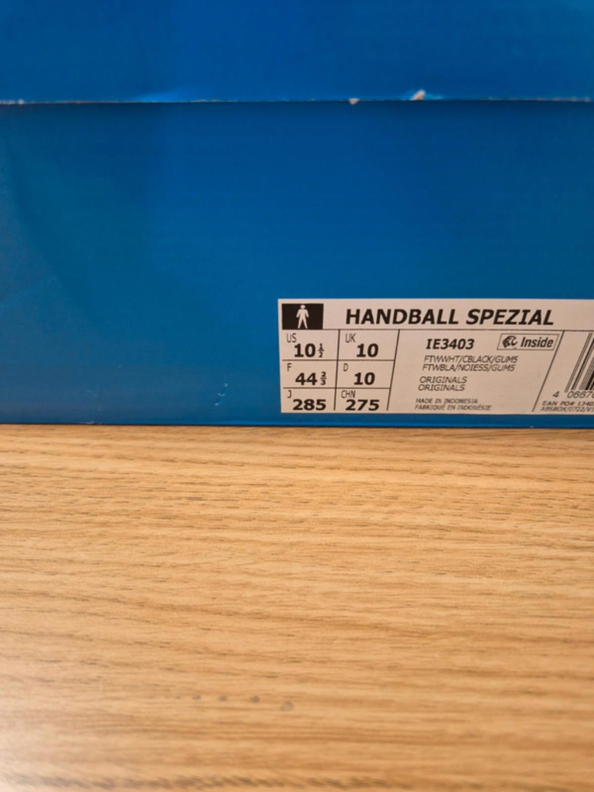 Adidas Handball Spezial UK 10 - White/Black