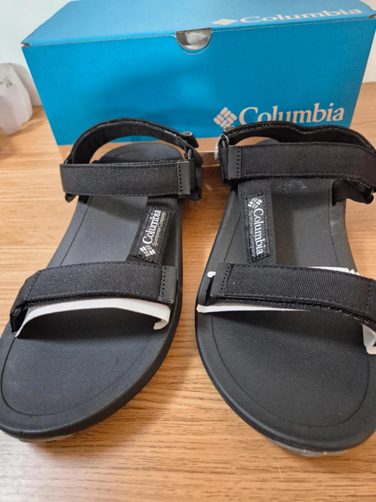 Columbia Rapid Rock black mens Sandals UK 10