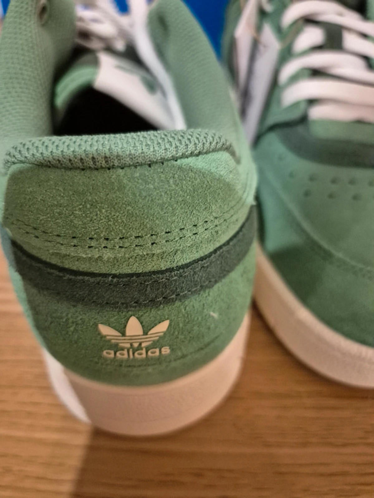 Adidas drop step low UK 8.5 green 💚