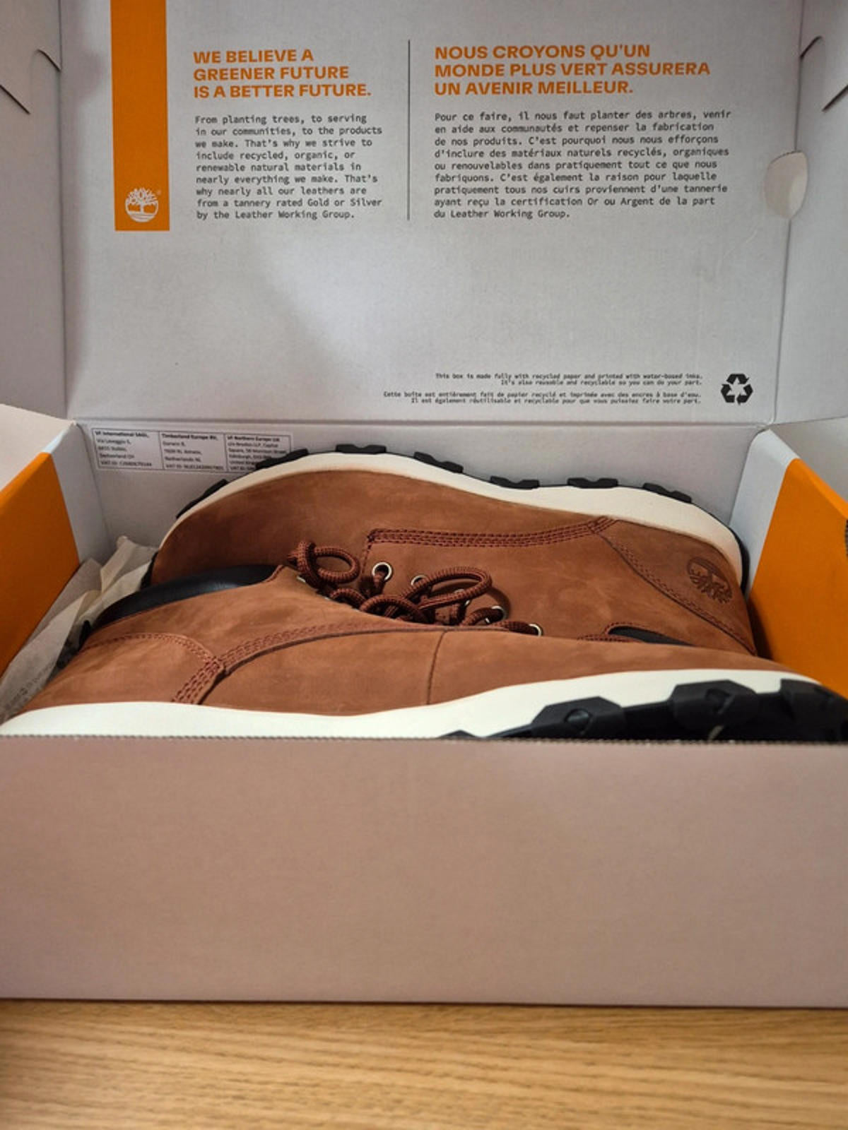 Timberland Winsor Chukka Medium Brown  new with box rrp £140