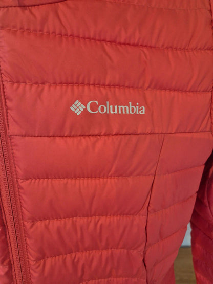 Columbia FS Hooded Jacket uk Medium in coral/pink rrp £115