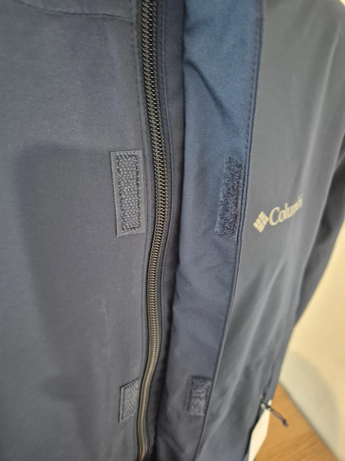 Columbia staydry mens XL lined coat - Navy