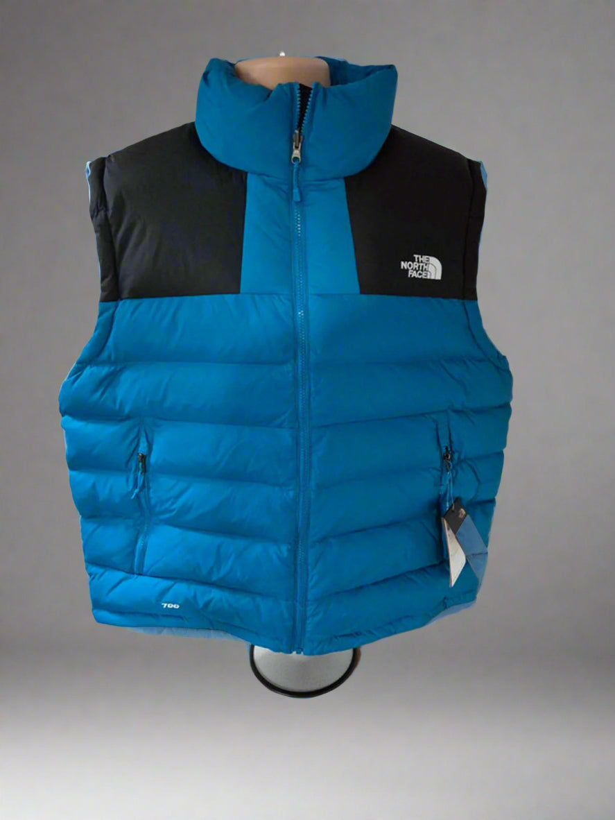 The North Face Quilted Gilet rrp £240 Black/Blue