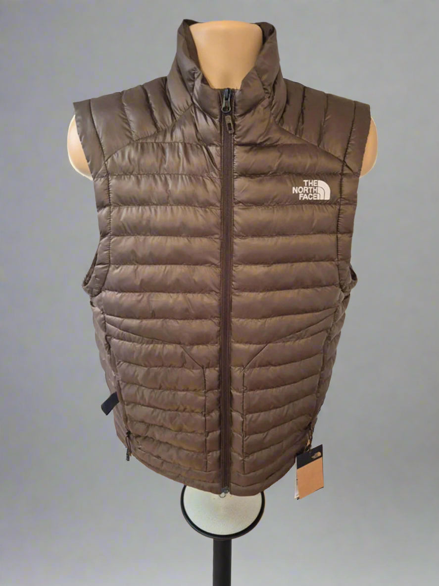 The North Face Brown Gilet Medium rrp £145