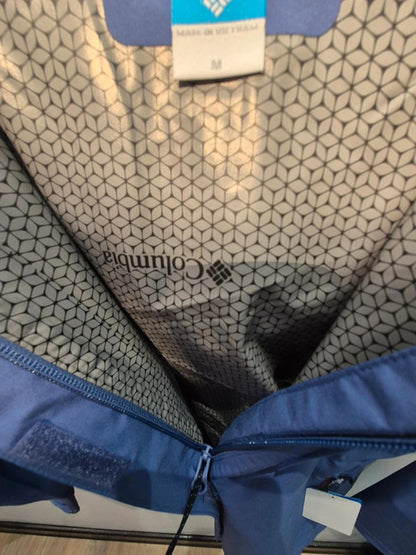 Columbia Mens Stay dry lined jacket uk L Blue rrp £120