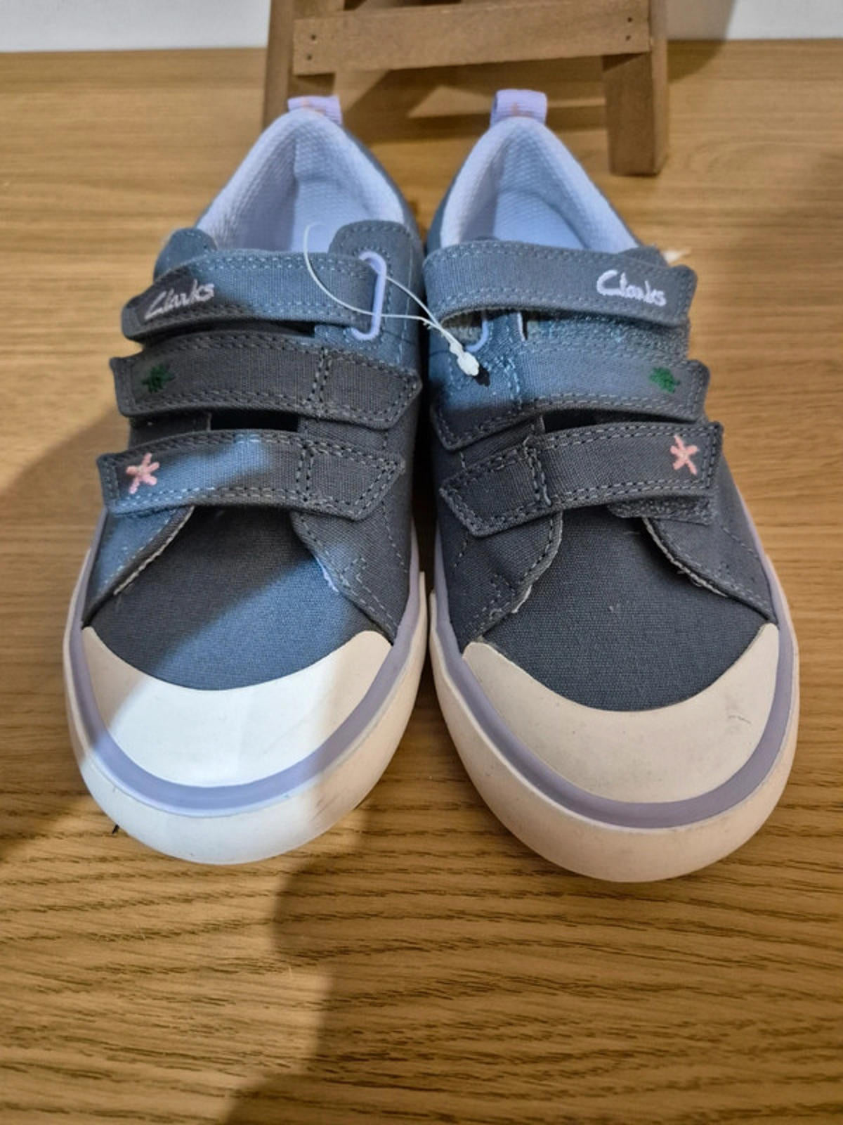 Clarks Demin canvas UK 12