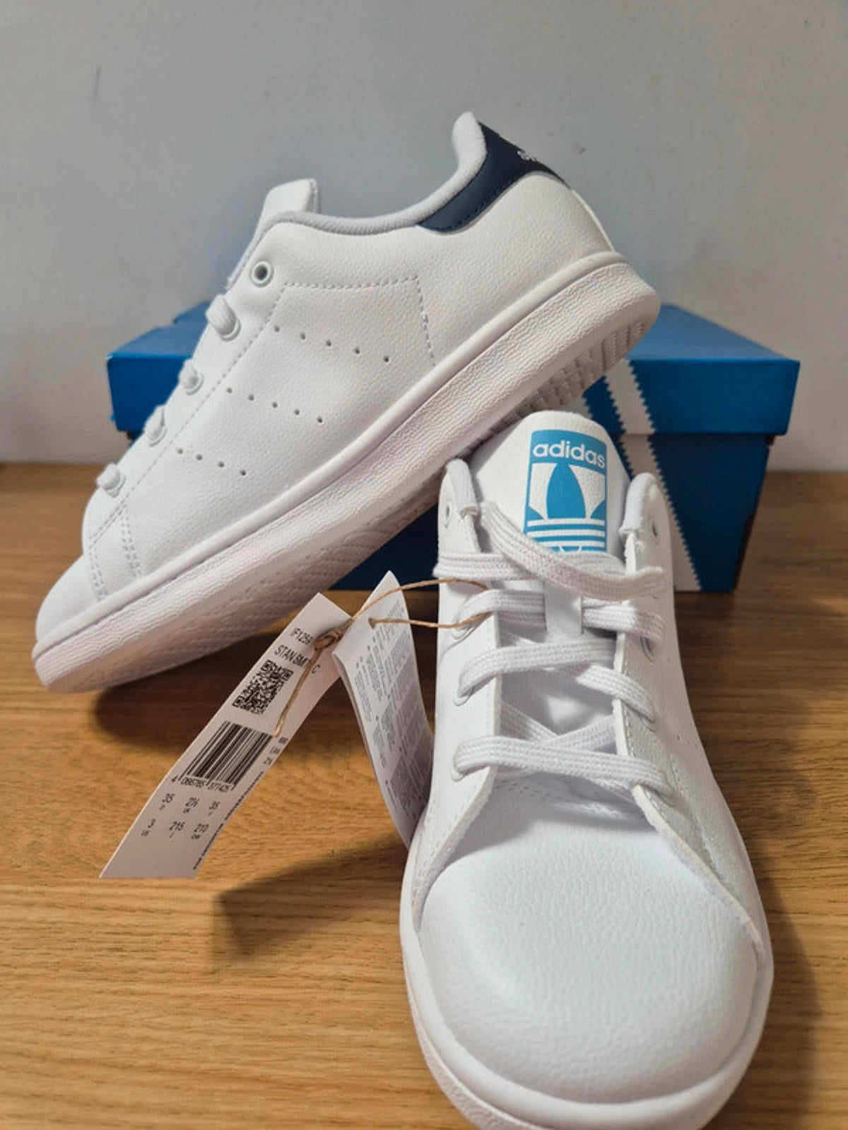Adidas Children’s Stan Smith UK 2.5 - White