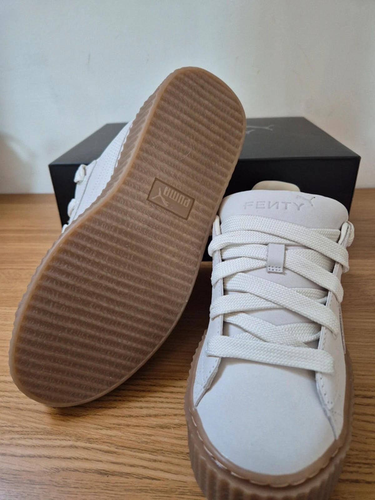 Puma Fenty in Warm White, UK 5 rrp £120