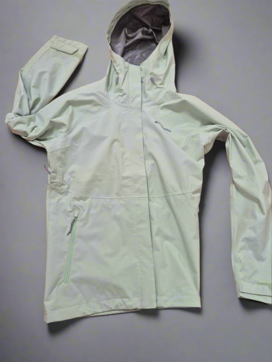 Columbia Omni-Tech green coat  XL