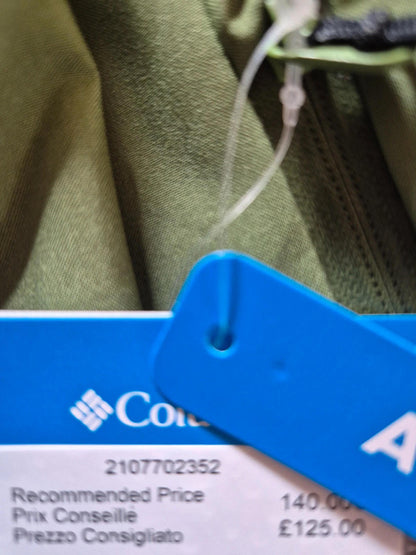 Columbia mens XL Staydry FS Jacket - Green