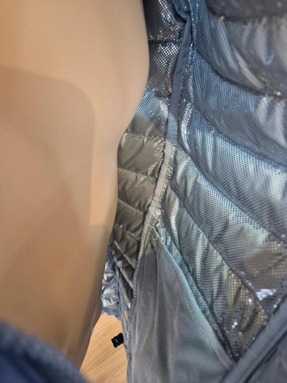 Columbia Hooded Jacket insulated Medium - Blue