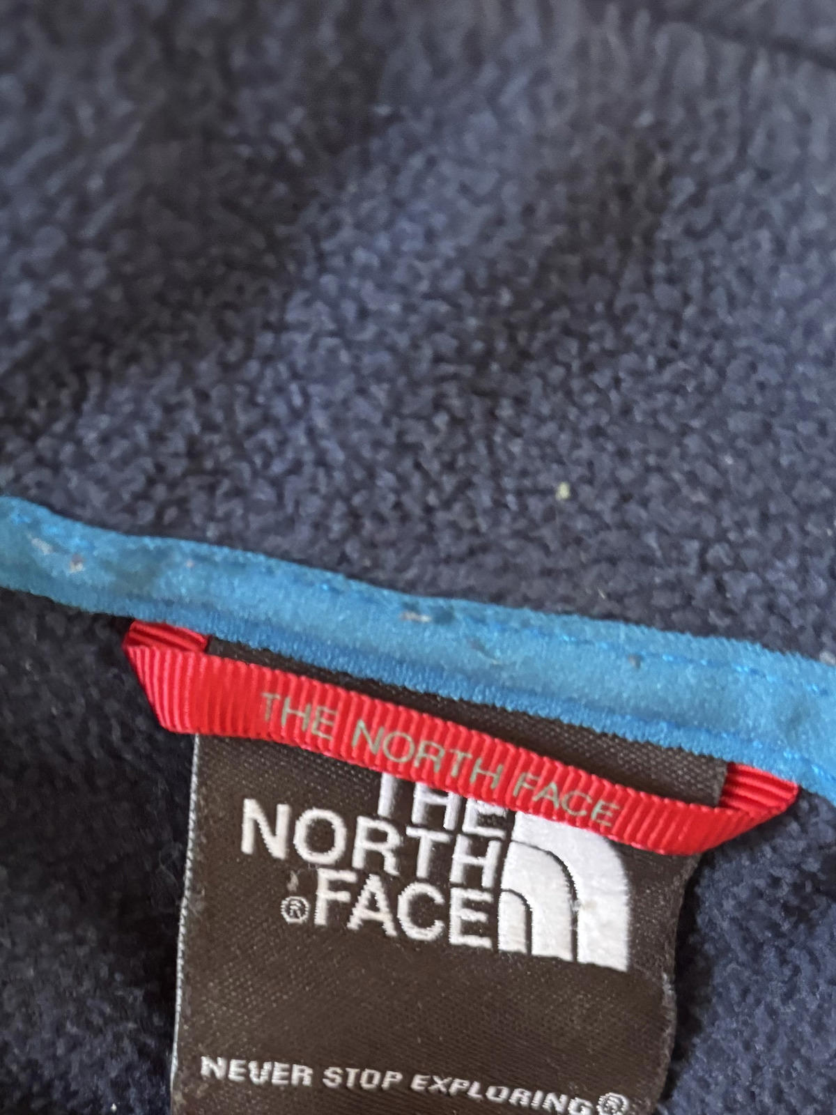 The North Face Men's Navy Blue Fleece Jacket