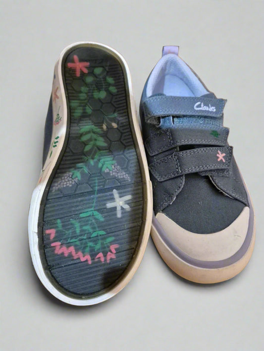 Clarks Demin canvas UK 12