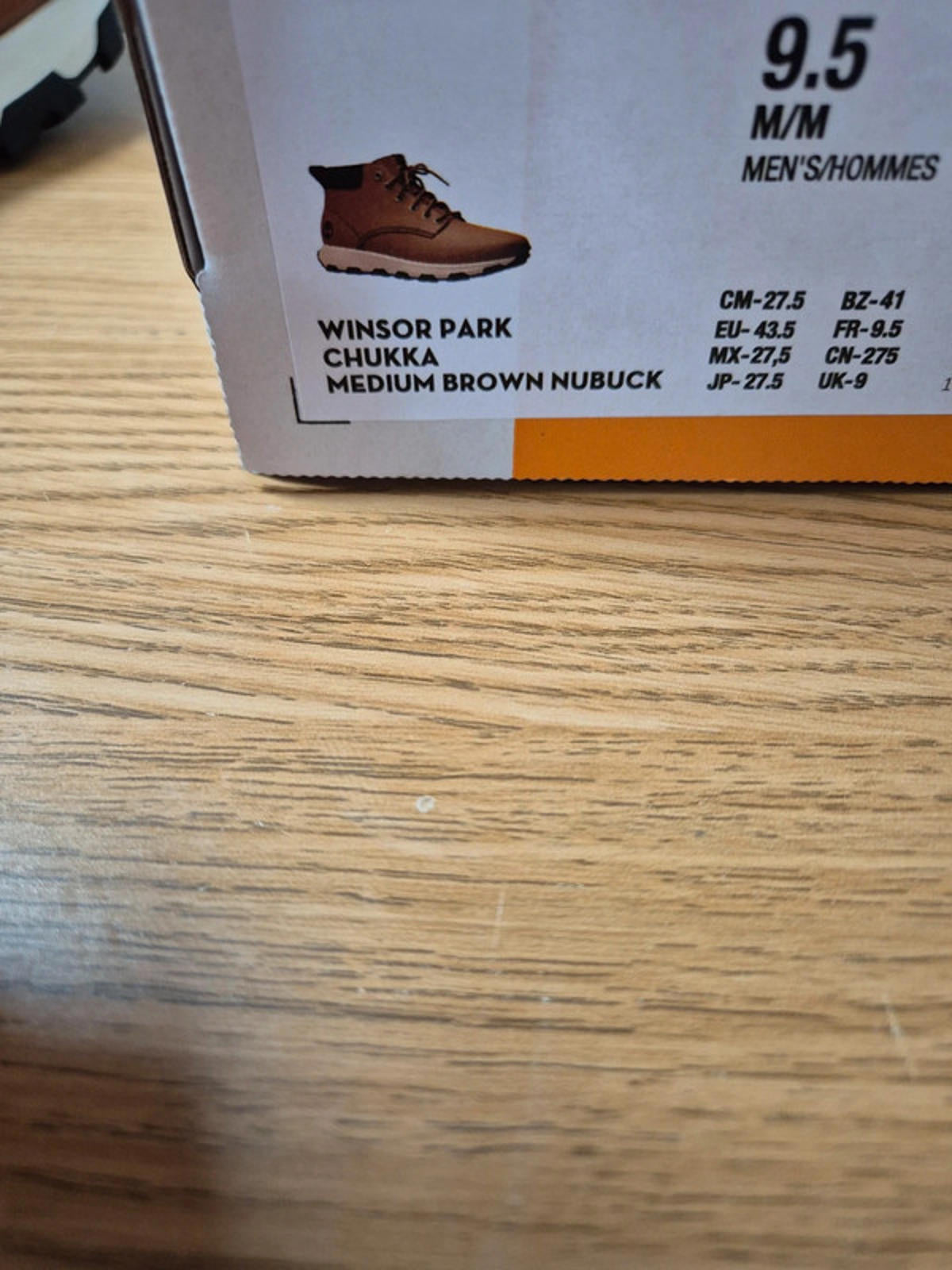 Timberland Winsor Chukka Medium Brown  new with box rrp £140