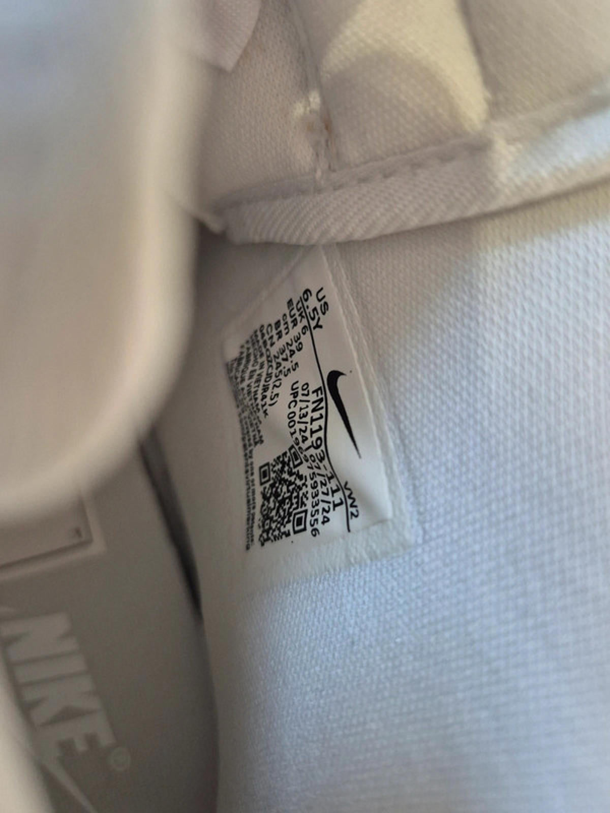 Nike Air Force 1s,  triple white mids. UK 5