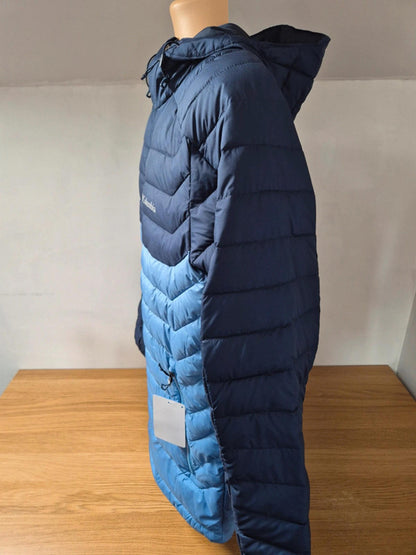 Columbia M White out FS hooded Jacket blue