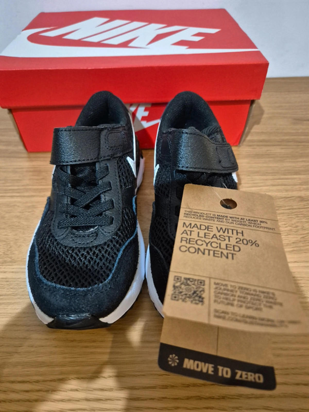 Nike Air Max kids UK 10 Black