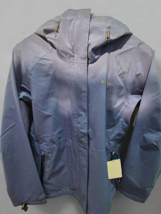 Columbia Mens Stay dry lined jacket uk L Blue rrp £120