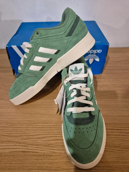 Adidas drop step low UK 8.5 green 💚