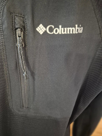 Columbia FS hooded active fleece black Large