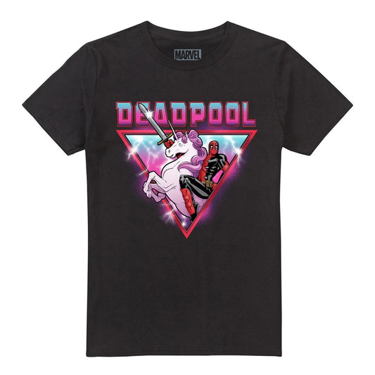 Deadpool Unicorn Mens T-shirt Black